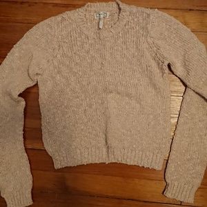 Warm cozy knit sweater